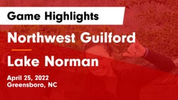 Northwest Guilford  vs Lake Norman Game Highlights - April 25, 2022