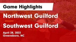 Northwest Guilford  vs Southwest Guilford Game Highlights - April 28, 2022