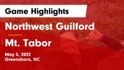 Northwest Guilford  vs Mt. Tabor Game Highlights - May 5, 2022