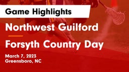 Northwest Guilford  vs Forsyth Country Day Game Highlights - March 7, 2023