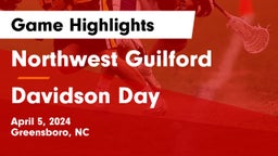Northwest Guilford  vs Davidson Day  Game Highlights - April 5, 2024