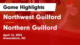 Northwest Guilford  vs Northern Guilford Game Highlights - April 16, 2024
