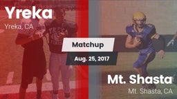 Matchup: Yreka  vs. Mt. Shasta  2016