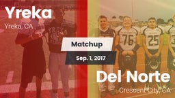 Matchup: Yreka  vs. Del Norte  2016