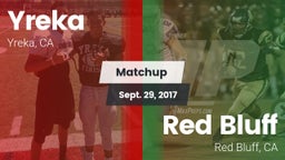 Matchup: Yreka  vs. Red Bluff  2016