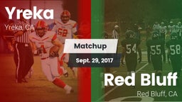 Matchup: Yreka  vs. Red Bluff  2017