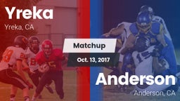 Matchup: Yreka  vs. Anderson  2017