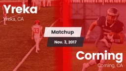 Matchup: Yreka  vs. Corning  2016