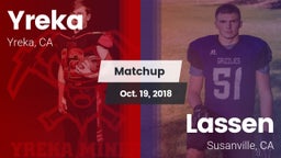 Matchup: Yreka  vs. Lassen  2018