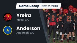 Recap: Yreka  vs. Anderson  2018