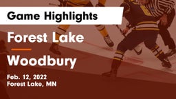 Forest Lake  vs Woodbury  Game Highlights - Feb. 12, 2022