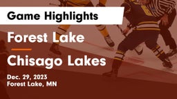 Forest Lake  vs Chisago Lakes  Game Highlights - Dec. 29, 2023