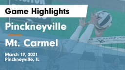 Pinckneyville  vs Mt. Carmel  Game Highlights - March 19, 2021