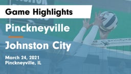 Pinckneyville  vs Johnston City  Game Highlights - March 24, 2021