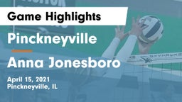 Pinckneyville  vs Anna Jonesboro Game Highlights - April 15, 2021