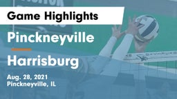 Pinckneyville  vs Harrisburg  Game Highlights - Aug. 28, 2021