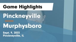 Pinckneyville  vs Murphysboro Game Highlights - Sept. 9, 2023