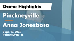 Pinckneyville  vs Anna Jonesboro Game Highlights - Sept. 19, 2023