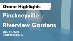 Pinckneyville  vs Riverview Gardens  Game Highlights - Oct. 14, 2023