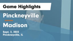 Pinckneyville  vs Madison Game Highlights - Sept. 2, 2023