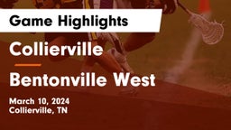 Collierville  vs Bentonville West  Game Highlights - March 10, 2024