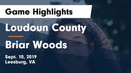 Loudoun County  vs Briar Woods  Game Highlights - Sept. 10, 2019