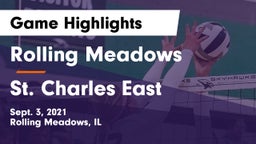 Rolling Meadows  vs St. Charles East  Game Highlights - Sept. 3, 2021