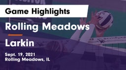 Rolling Meadows  vs Larkin  Game Highlights - Sept. 19, 2021