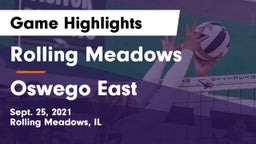 Rolling Meadows  vs Oswego East  Game Highlights - Sept. 25, 2021