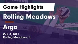 Rolling Meadows  vs Argo  Game Highlights - Oct. 8, 2021