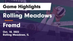Rolling Meadows  vs Fremd  Game Highlights - Oct. 18, 2022