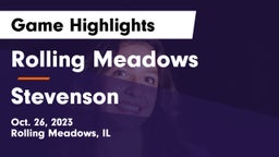 Rolling Meadows  vs Stevenson Game Highlights - Oct. 26, 2023
