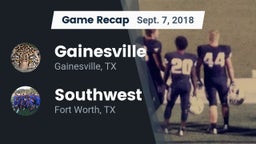 Recap: Gainesville  vs. Southwest  2018