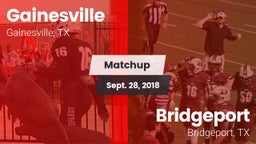 Matchup: Gainesville High vs. Bridgeport  2018