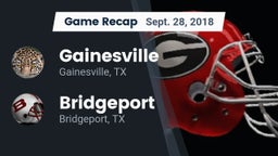 Recap: Gainesville  vs. Bridgeport  2018