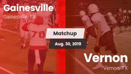 Matchup: Gainesville High vs. Vernon  2019