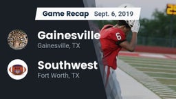 Recap: Gainesville  vs. Southwest  2019
