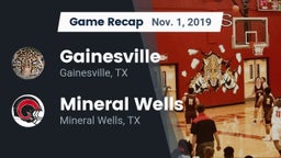 Recap: Gainesville  vs. Mineral Wells  2019