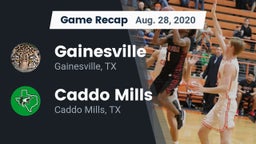 Recap: Gainesville  vs. Caddo Mills  2020