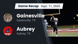 Recap: Gainesville  vs. Aubrey  2020