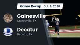 Recap: Gainesville  vs. Decatur  2020