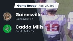 Recap: Gainesville  vs. Caddo Mills  2021