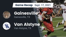 Recap: Gainesville  vs. Van Alstyne  2021
