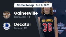 Recap: Gainesville  vs. Decatur  2021