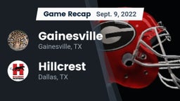 Recap: Gainesville  vs. Hillcrest  2022
