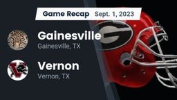 Recap: Gainesville  vs. Vernon  2023