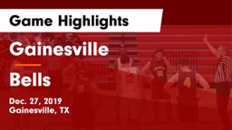 Gainesville  vs Bells  Game Highlights - Dec. 27, 2019