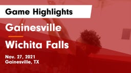 Gainesville  vs Wichita Falls  Game Highlights - Nov. 27, 2021