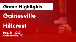 Gainesville  vs Hillcrest  Game Highlights - Dec. 28, 2020