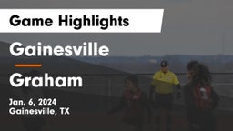 Gainesville  vs Graham  Game Highlights - Jan. 6, 2024